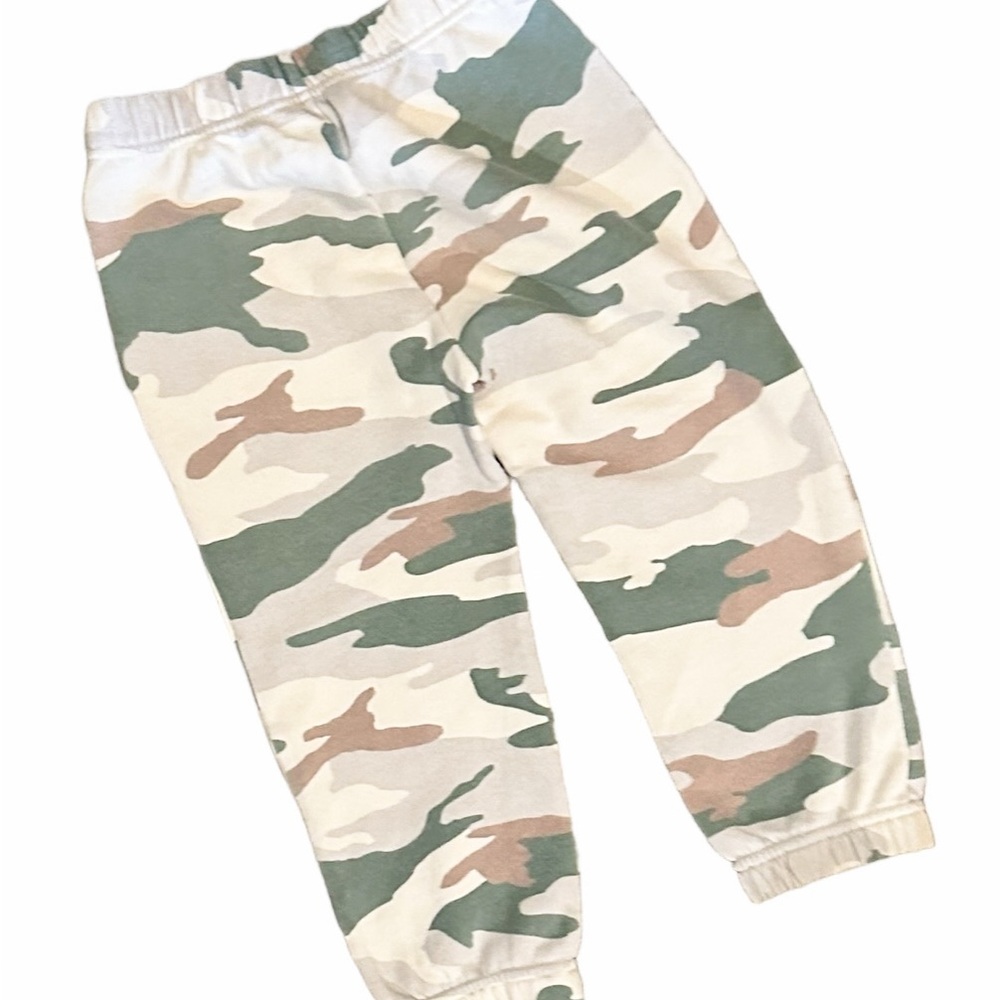 Abercrombie Kids Camo Joggers - camo Green and Tan